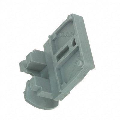 1546164-1 by TE Connectivity AMP Connectors - CONNECTOR TERM BLK END PLATE CHAN GRY