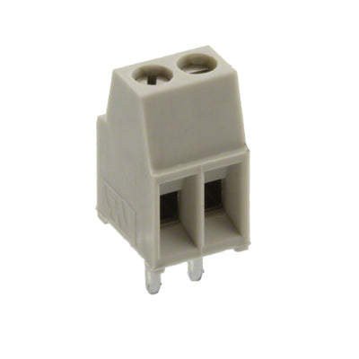 1546215-2 by TE Connectivity AMP Connectors - TERM BLK 2P SIDE ENT 2.54MM PCB