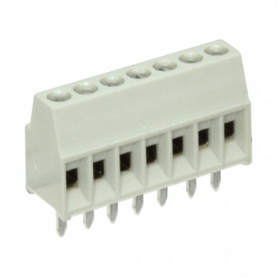 1546215-7 by TE Connectivity AMP Connectors - TERM BLK 7P SIDE ENT 2.54MM PCB