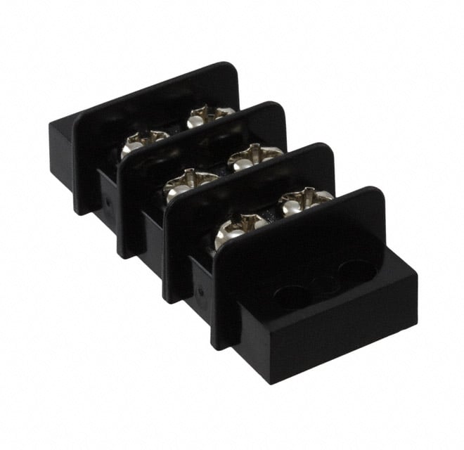 1546306-3 by TE Connectivity AMP Connectors - CONNECTOR BARRIER STRIP 3CIRC 0.374