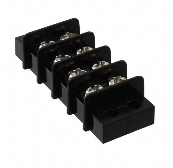 1546306-4 by TE Connectivity AMP Connectors - CONNECTOR BARRIER STRIP 4CIRC 0.374