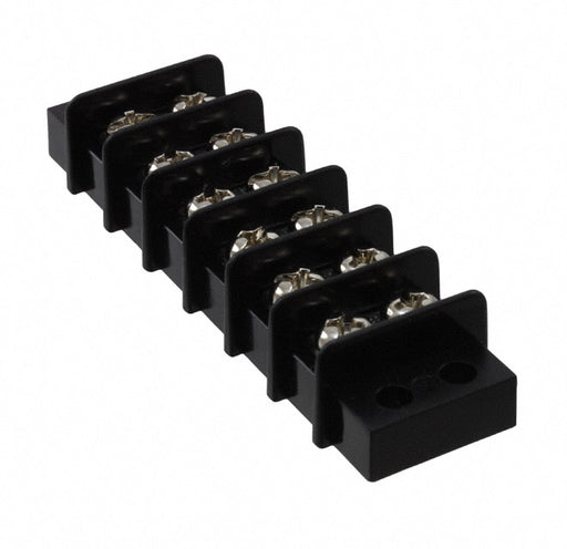 1546306-6 by TE Connectivity AMP Connectors - CONNECTOR BARRIER STRIP 6CIRC 0.374
