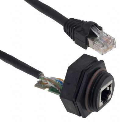 1546414-4 by TE Connectivity AMP Connectors - CABLE MOD 8P8C JACK TO PLUG 1