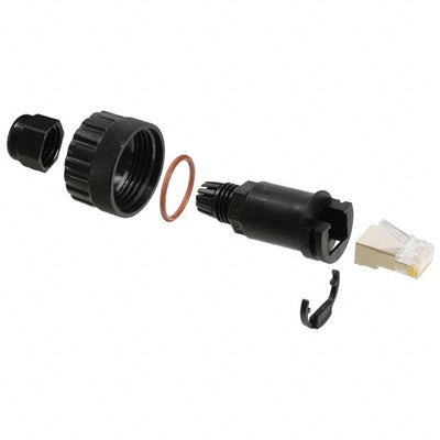 1546440-1 by TE Connectivity AMP Connectors - CONNECTOR MOD PLUG 8P8C UNSHIELDED