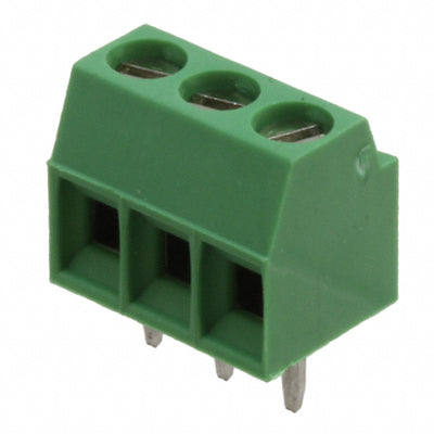1546551-3 by TE Connectivity AMP Connectors - TERM BLK 3POS SIDE ENT 3.5MM PCB