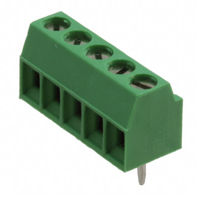 1546551-5 by TE Connectivity AMP Connectors - TERM BLK 5POS SIDE ENT 3.5MM PCB