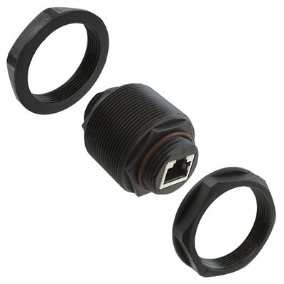 1546641-1 by TE Connectivity AMP Connectors - CONNECTOR MOD COUPLER 8P8C TO 8P8C