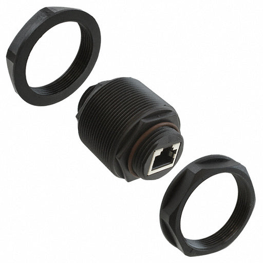 1546641-1 by TE Connectivity AMP Connectors - CONNECTOR MOD COUPLER 8P8C TO 8P8C