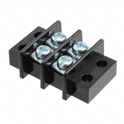 1546671-2 by TE Connectivity AMP Connectors - CONNECTOR BARRIER STRIP 2CIRC 0.437
