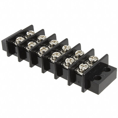 1546671-6 by TE Connectivity AMP Connectors - CONNECTOR BARRIER STRIP 6CIRC 0.437