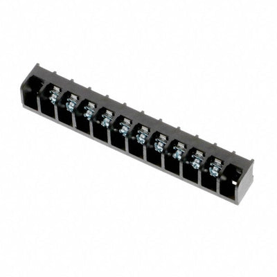1546686-1 by TE Connectivity AMP Connectors - CONNECTOR BARRIER STRP 10CIRC 0.375