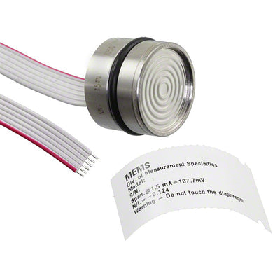 154N-005G-RT by TE Connectivity Measurement Specialties - SENSOR 5PSIG 0.1V