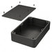 1550GBK by Hammond Manufacturing - BOX ALUM BLACK 8.740""L X 5.748""W