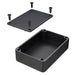 1550PBK by Hammond Manufacturing - BOX ALUM BLACK 3.150""L X 2.165""W