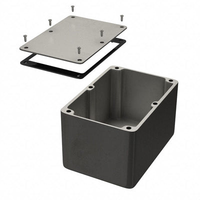 1550WF by Hammond Manufacturing - BOX ALUM UNPTD 6.732""L X 4.764""W