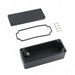 1550Z102BK by Hammond Manufacturing - BOX ALUM BLACK 3.551""L X 1.425""W