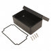 1550Z108BK by Hammond Manufacturing - BOX ALUM BLACK 4.937""L X 3.165""W