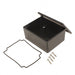 1550Z113BK by Hammond Manufacturing - BOX ALUM BLACK 4.543""L X 3.559""W