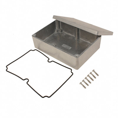 1550Z120 by Hammond Manufacturing - BOX ALUM UNPTD 6.740""L X 4.772""W