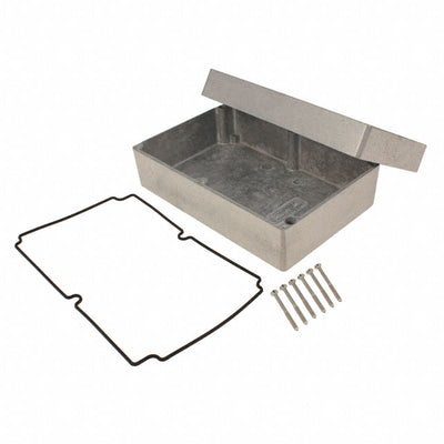 1550Z220 by Hammond Manufacturing - BOX ALUM UNPTD 8.760""L X 5.768""W