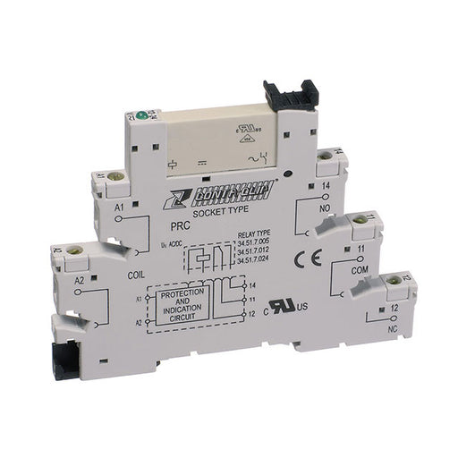 15508.2 by Conta-Clip, Inc. - RELAY GEN PURPOSE SPDT 6A 24V