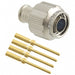 MKJ1A6F6-4PA by ITT Cannon, LLC - CONNECTOR PLUG MALE 4POS GOLD CRIMP