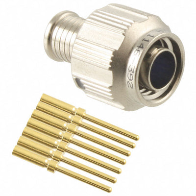 MKJ1A6F6-7PA by ITT Cannon, LLC - CONNECTOR PLUG MALE 7POS GOLD CRIMP
