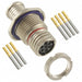 MKJ1A7F6-7SA by ITT Cannon, LLC - CONNECTOR RECPT FMALE 7POS GOLD CRIMP