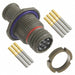 MKJ1A7W6-7SA by ITT Cannon, LLC - CONNECTOR RECPT FMALE 7POS GOLD CRIMP