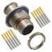 MKJ1A7F7-10SA by ITT Cannon, LLC - CONNECTOR RECPT FMALE 10POS GOLD CRIMP