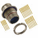 MKJ1A7F9-19PA by ITT Cannon, LLC - CONNECTOR RECPT MALE 19POS GOLD CRIMP