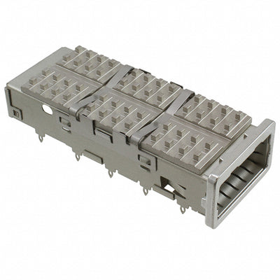 1551892-1 by TE Connectivity AMP Connectors - CONNECTOR ZQSFP+ CAGE W/HSINK R/A