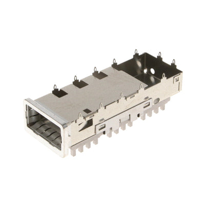 1551892-2 by TE Connectivity AMP Connectors - CONNECTOR ZQSFP+ CAGE W/HSINK R/A