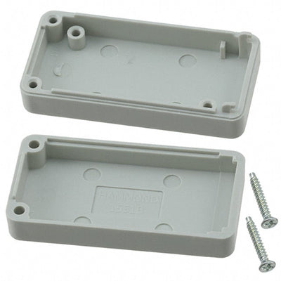 1551BGY by Hammond Manufacturing - BOX ABS GRAY 1.970""L X 0.980""W