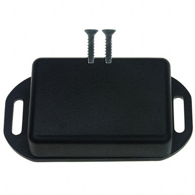 1551FFLBK by Hammond Manufacturing - BOX ABS BLACK 1.969""L X 1.378""W