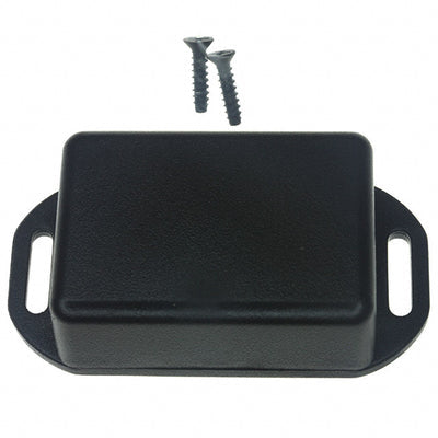 1551GFLBK by Hammond Manufacturing - BOX ABS BLACK 1.969""L X 1.378""W