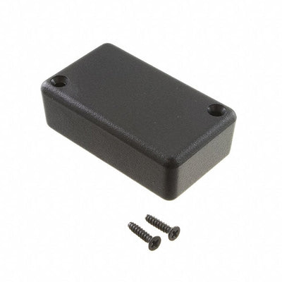 1551HBK by Hammond Manufacturing - BOX ABS BLACK 2.362""L X 1.378""W