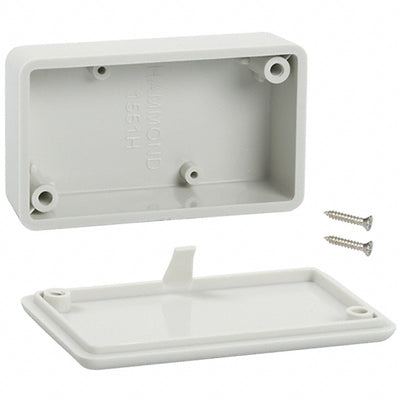 1551HGY by Hammond Manufacturing - BOX ABS GRAY 2.362""L X 1.378""W