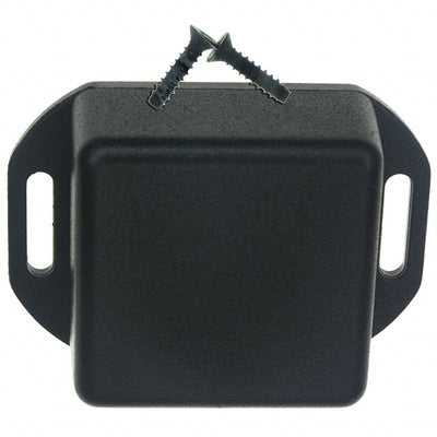 1551PFLBK by Hammond Manufacturing - BOX ABS BLACK 1.575""L X 1.575""W