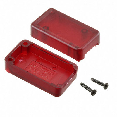 1551USB1TRD by Hammond Manufacturing - BOX ABS TRAN/RED 1.38""L X 0.79""W