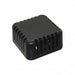 1551V1BK by Hammond Manufacturing - BOX ABS BLACK 1.570""L X 1.570""W
