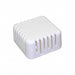 1551V1WH by Hammond Manufacturing - BOX ABS WHITE 1.570""L X 1.570""W