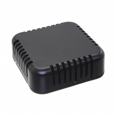 1551V3BK by Hammond Manufacturing - BOX VENT ABS 2.36HX2.36W BLK