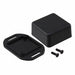 1551MFLBK by Hammond Manufacturing - BOX ABS BLACK 1.378""L X 1.378""W