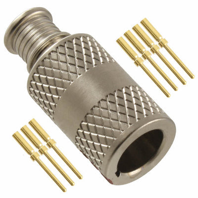 MKJ4A1F6-7P by ITT Cannon, LLC - CONNECTOR RECPT MALE 7POS GOLD CRIMP