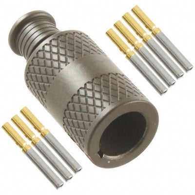 MKJ4A1W6-7S by ITT Cannon, LLC - CONNECTOR RECPT FMALE 7POS GOLD CRIMP