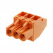 1552860000 by Weidmuller - TERM BLOCK PLUG 3POS 5.08MM