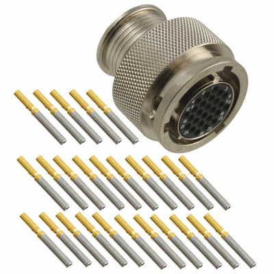 MKJ3A6F10-26SN by ITT Cannon, LLC - CONNECTOR PLUG FMALE 26POS GOLD CRIMP