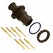 MKJ3A7W6-7PN by ITT Cannon, LLC - CONNECTOR RECPT MALE 7POS GOLD CRIMP
