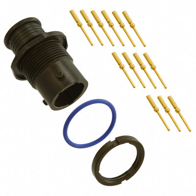 MKJ3A7W8-13PN by ITT Cannon, LLC - CONNECTOR RECPT MALE 13POS GOLD CRIMP